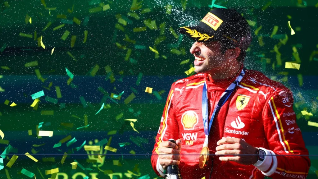 Carlos Sainz memenangkan Grand Prix Australia 