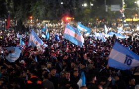 Argentina merayakan kemenangan Copa América tanpa Lionel Messi