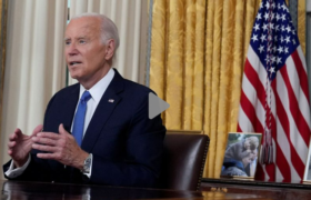 Pidato Biden di Ruang Oval kini menyerahkan perdebatan mengenai demokrasi kepada Harris